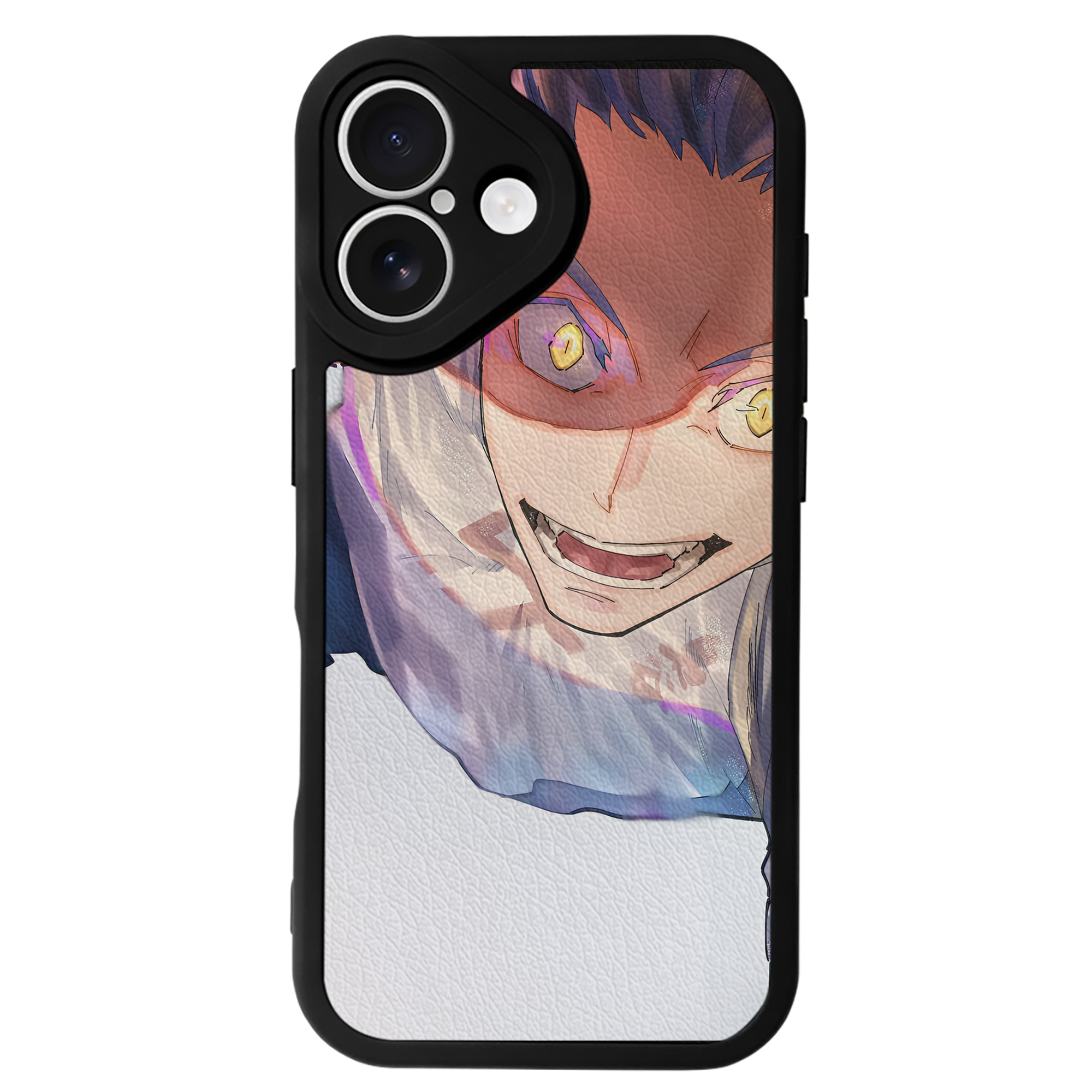 （画像用） ハイキュー!! Haikyu!! 【iPhone 16シリーズ対応】シリコンスマホケース（レザー調） 材質：シリコン